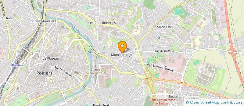 localisation de l'entreprise MONSIEUR GUILLAUME PEFAU  POITIERS