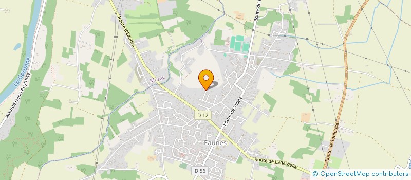 localisation de l'entreprise MONSIEUR GUILLAUME PEGOURIE  EAUNES