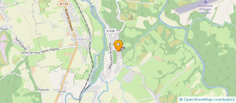 localisation de l'entreprise MONSIEUR GUILLAUME PEILLEN  EYSUS