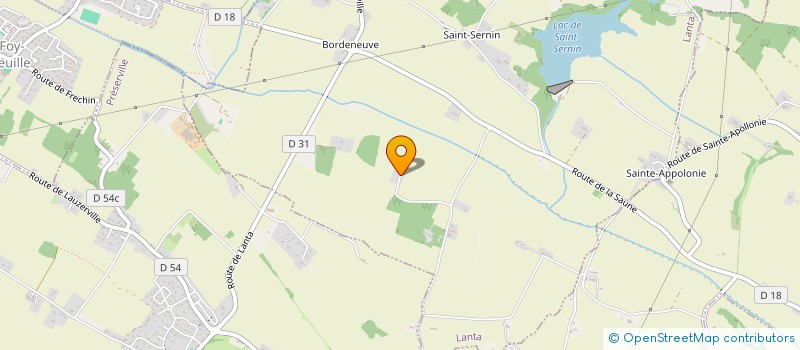 localisation de l'entreprise MONSIEUR GUILLAUME PELAT  LANTA