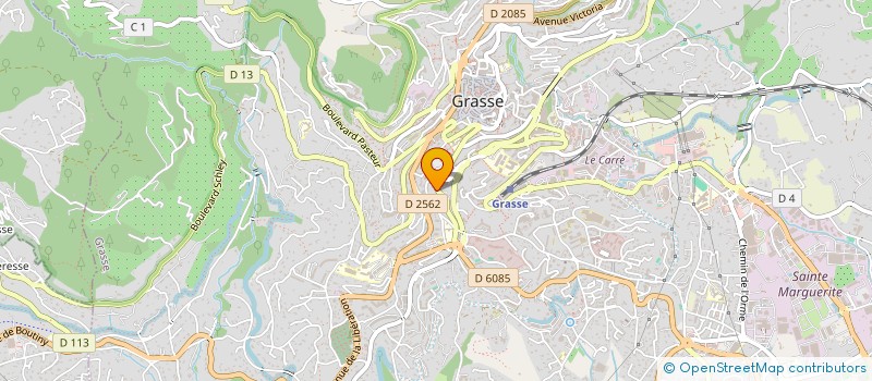 localisation de l'entreprise MONSIEUR GUILLAUME PELLEGRIN à GRASSE