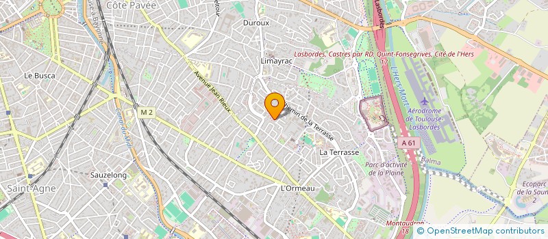 localisation de l'entreprise MONSIEUR GUILLAUME PELLIZZARI à TOULOUSE