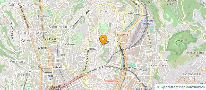 localisation de l'entreprise MONSIEUR GUILLAUME PELOT  NICE