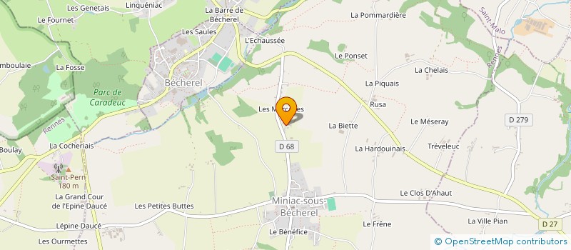 localisation de l'entreprise MONSIEUR GUILLAUME PELTIER  FEINS