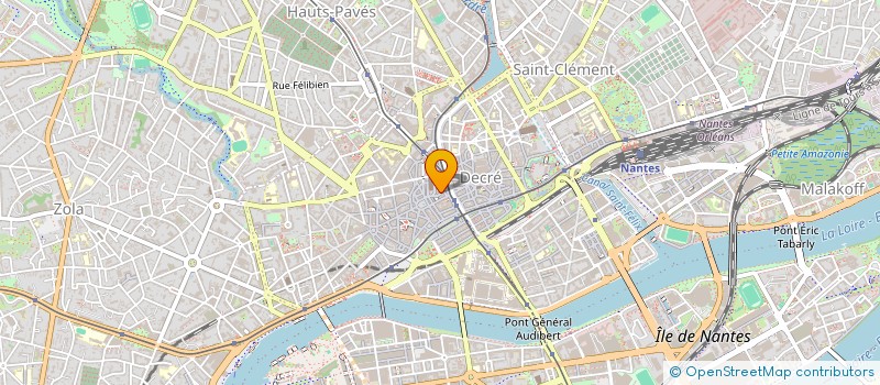 localisation de l'entreprise MONSIEUR GUILLAUME PENCHINAT à NANTES