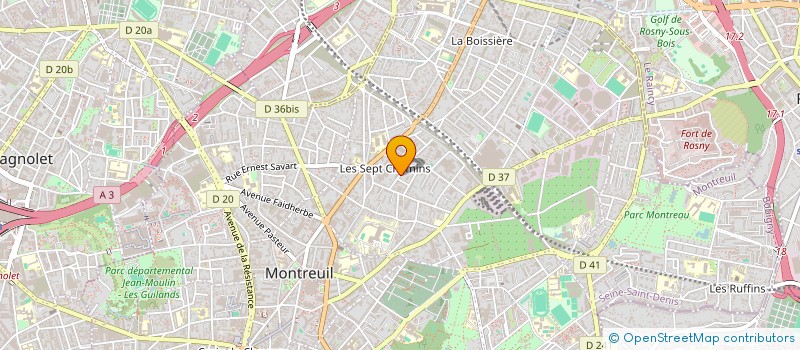 localisation de l'entreprise MONSIEUR GUILLAUME PENDINO à MONTREUIL