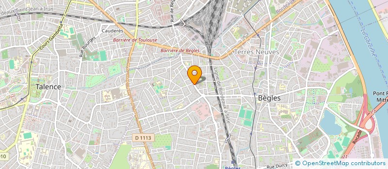 localisation de l'entreprise MONSIEUR GUILLAUME PENEAU à BEGLES