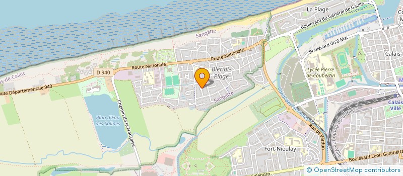 localisation de l'entreprise MONSIEUR GUILLAUME PENEL  SANGATTE