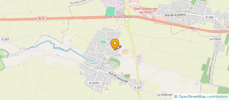 localisation de l'entreprise MONSIEUR GUILLAUME PERAUD  SAINT-SAUVEUR-D AUNIS