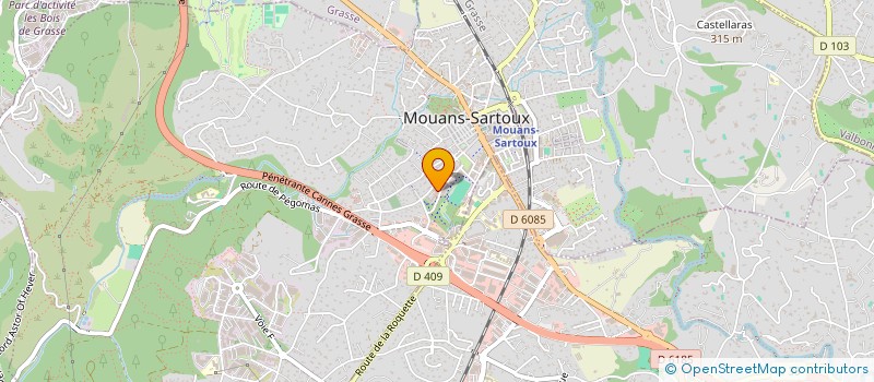 localisation de l'entreprise MONSIEUR GUILLAUME PERENON  MOUANS-SARTOUX