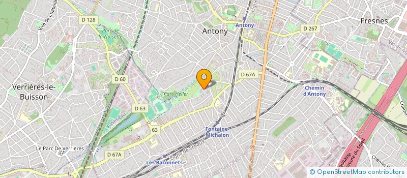 localisation de l'entreprise MONSIEUR GUILLAUME PERINET à ANTONY