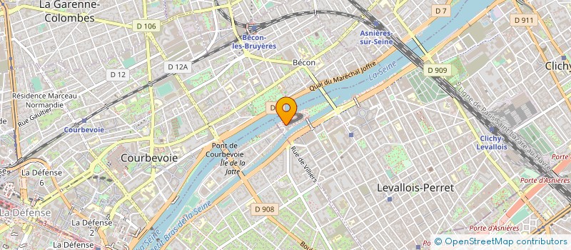 localisation de l'entreprise MONSIEUR GUILLAUME PERON à LEVALLOIS-PERRET