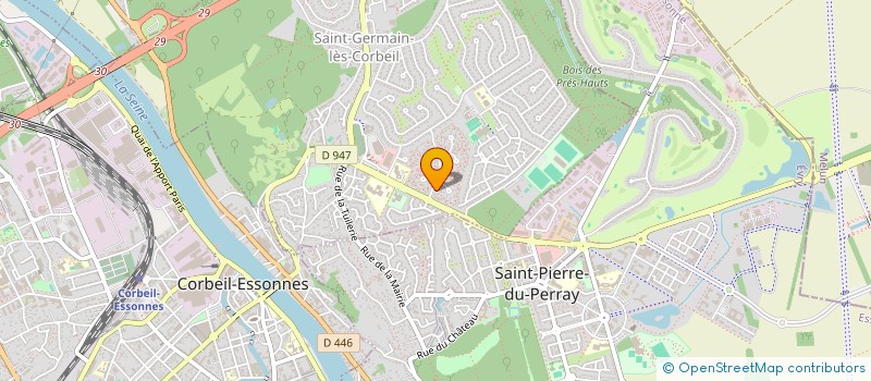 localisation de l'entreprise MONSIEUR GUILLAUME PEROT  SAINT-GERMAIN-LES-CORBEIL