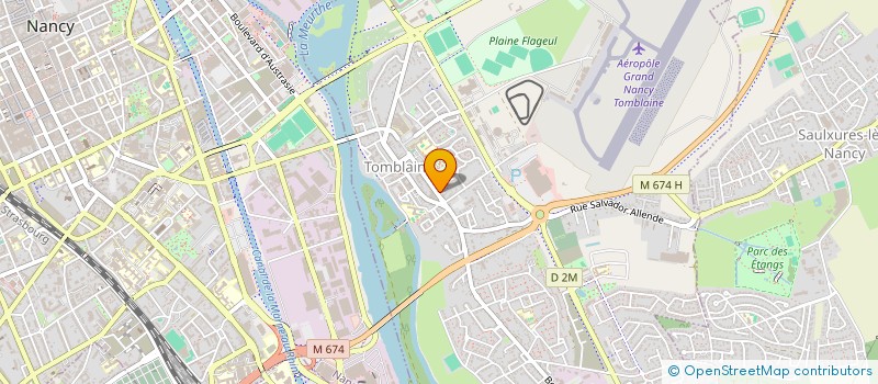 localisation de l'entreprise MONSIEUR GUILLAUME PERRIN  TOMBLAINE