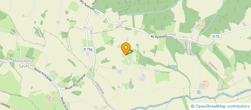 localisation de l'entreprise MONSIEUR GUILLAUME PERROT  LAUTIGNAC