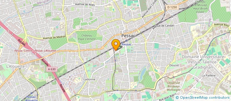 localisation de l'entreprise MONSIEUR GUILLAUME PERROY à PESSAC