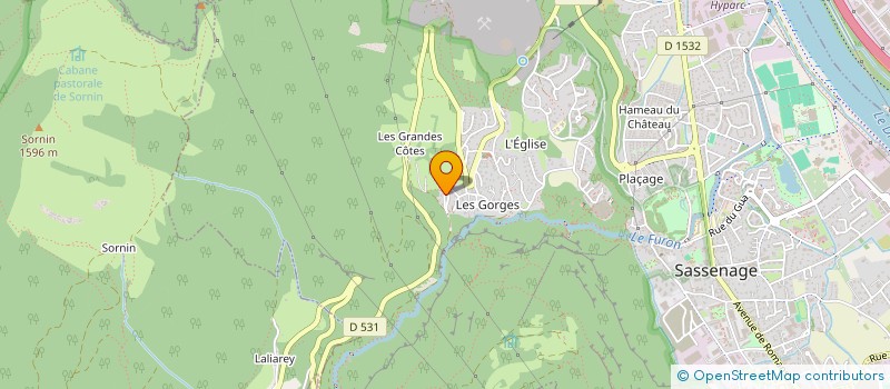 localisation de l'entreprise MONSIEUR GUILLAUME PERUCHON à SASSENAGE