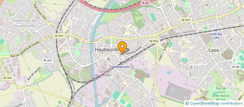 localisation de l'entreprise MONSIEUR GUILLAUME PETER à HAUBOURDIN