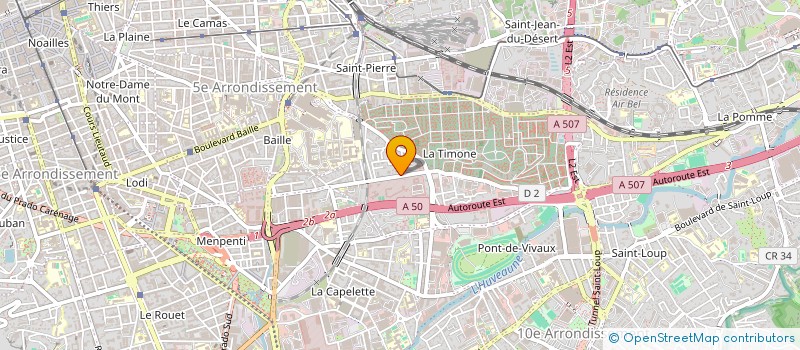 localisation de l'entreprise MONSIEUR GUILLAUME PETIT  MARSEILLE