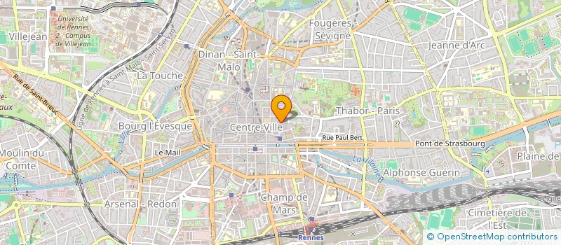 localisation de l'entreprise MONSIEUR GUILLAUME PETIT  RENNES