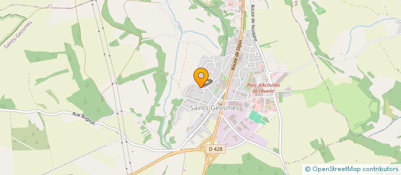 localisation de l'entreprise MONSIEUR GUILLAUME PETIT à SAINTS-GEOSMES