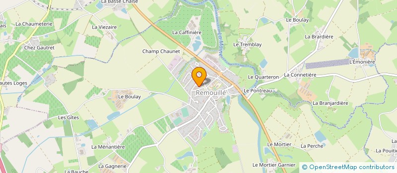 localisation de l'entreprise MONSIEUR GUILLAUME PETIT  REMOUILLE