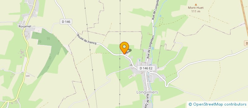 localisation de l'entreprise MONSIEUR GUILLAUME PETIT  LONGVILLIERS