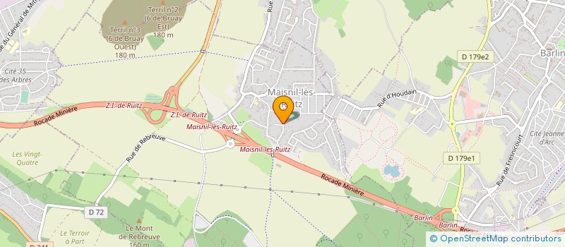 localisation de l'entreprise MONSIEUR GUILLAUME PETIT  MAISNIL-LES-RUITZ