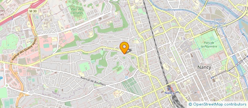 localisation de l'entreprise MONSIEUR GUILLAUME PETITDEMANGE  NANCY