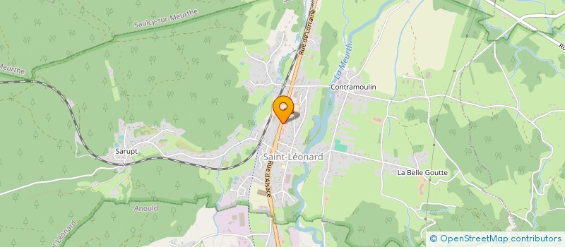 localisation de l'entreprise MONSIEUR GUILLAUME PEUREUX  SAINT-LEONARD