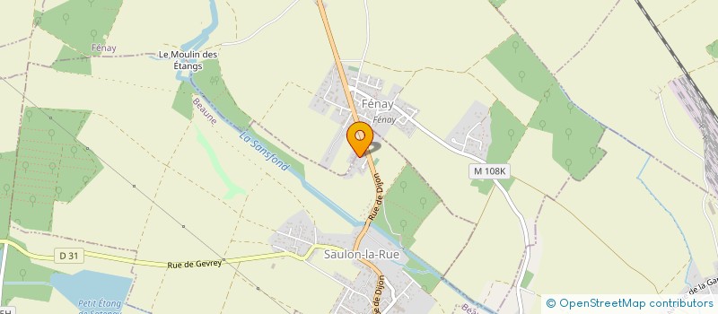 localisation de l'entreprise MONSIEUR GUILLAUME PEYRE  SAULON-LA-RUE