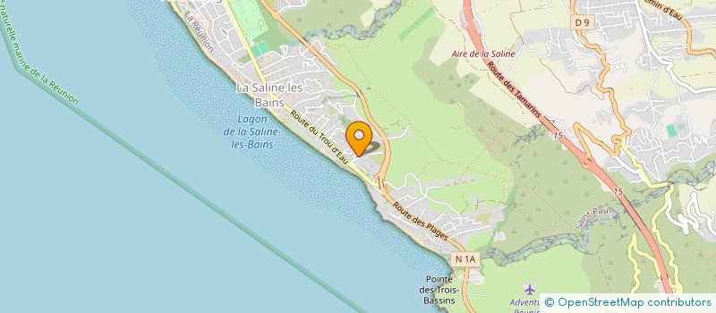 localisation de l'entreprise MONSIEUR GUILLAUME PEYROT  SAINT-LEU