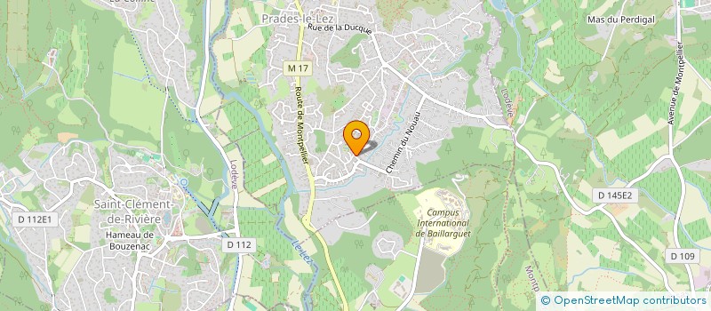 localisation de l'entreprise MONSIEUR GUILLAUME PHEDRE  MONTPELLIER