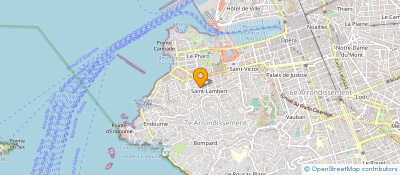 localisation de l'entreprise MONSIEUR GUILLAUME PHILIPPE à MARSEILLE