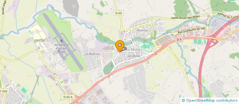 localisation de l'entreprise MONSIEUR GUILLAUME PIATON  AIX-EN-PROVENCE