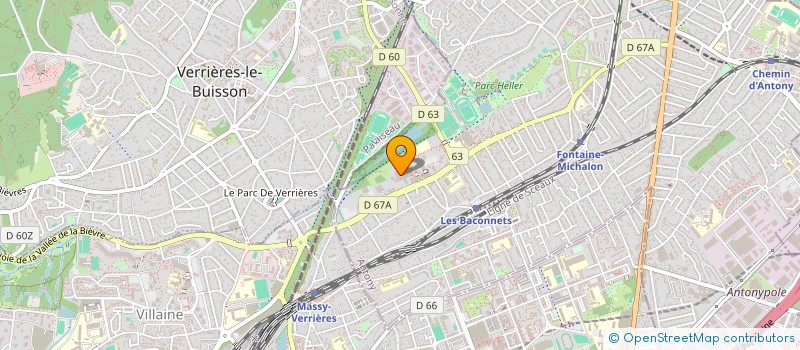 localisation de l'entreprise MONSIEUR GUILLAUME PICARD à ANTONY