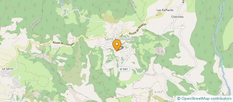 localisation de l'entreprise MONSIEUR GUILLAUME PICHON à SAINT-APOLLINAIRE