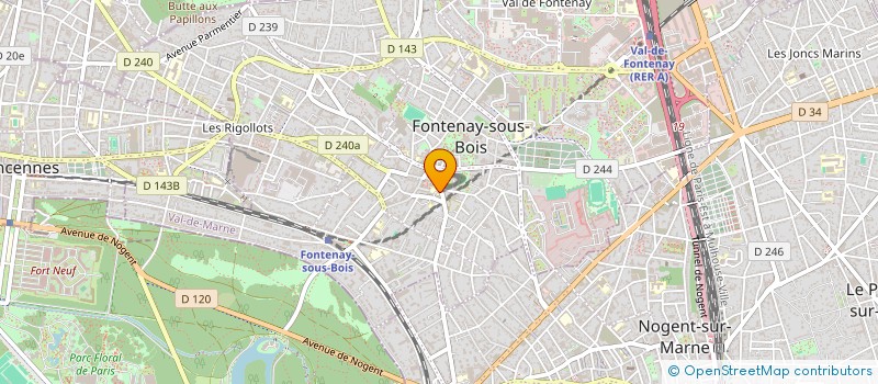 localisation de l'entreprise MONSIEUR GUILLAUME PICQ à FONTENAY-SOUS-BOIS