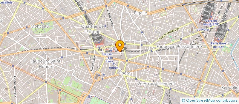 localisation de l'entreprise MONSIEUR GUILLAUME-PIERRE DEGORCE  PARIS