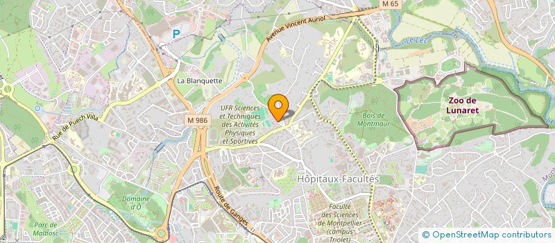 localisation de l'entreprise MONSIEUR GUILLAUME PIERRE-LOUIS à MONTPELLIER