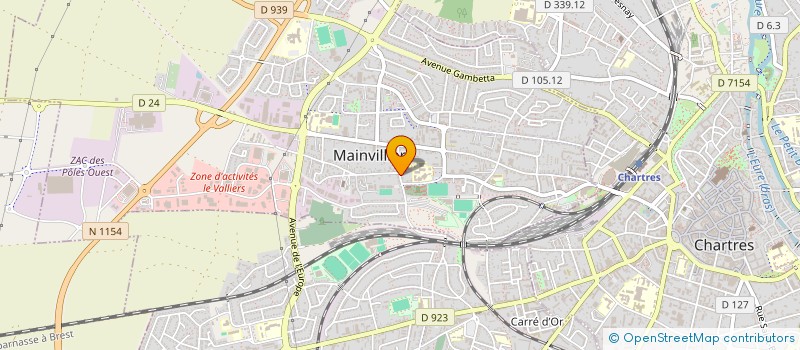 localisation de l'entreprise MONSIEUR GUILLAUME PIETTRE à MAINVILLIERS