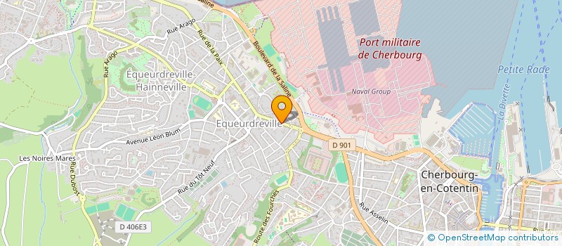 localisation de l'entreprise MONSIEUR GUILLAUME PIGNOL  CHERBOURG-EN-COTENTIN