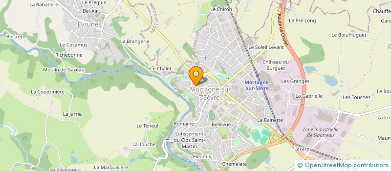 localisation de l'entreprise MONSIEUR GUILLAUME PIGNON à MORTAGNE-SUR-SEVRE