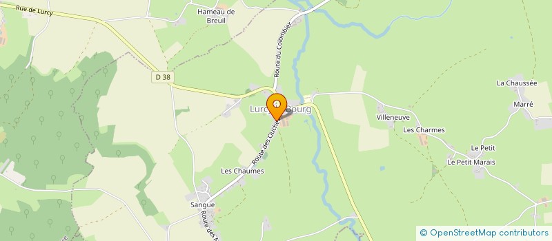 localisation de l'entreprise MONSIEUR GUILLAUME PIGOURY à BEAUMONT-LA-FERRIERE