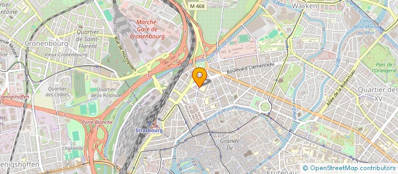localisation de l'entreprise MONSIEUR GUILLAUME PILLEGAND à STRASBOURG