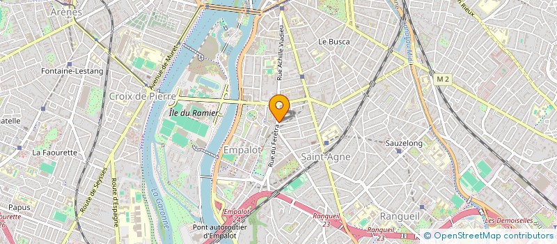 localisation de l'entreprise MONSIEUR GUILLAUME PINEAU  TOULOUSE