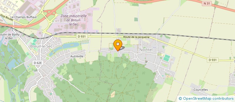 localisation de l'entreprise MONSIEUR GUILLAUME PINGUET  NOINTEL