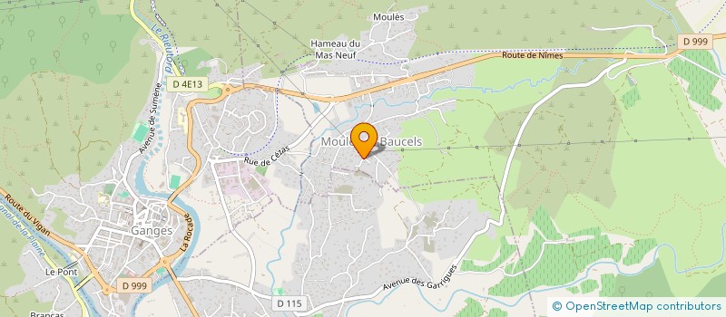 localisation de l'entreprise MONSIEUR GUILLAUME PIQUER  MOULES-ET-BAUCELS