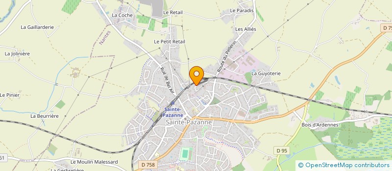 localisation de l'entreprise MONSIEUR GUILLAUME PIRES à SAINTE-PAZANNE