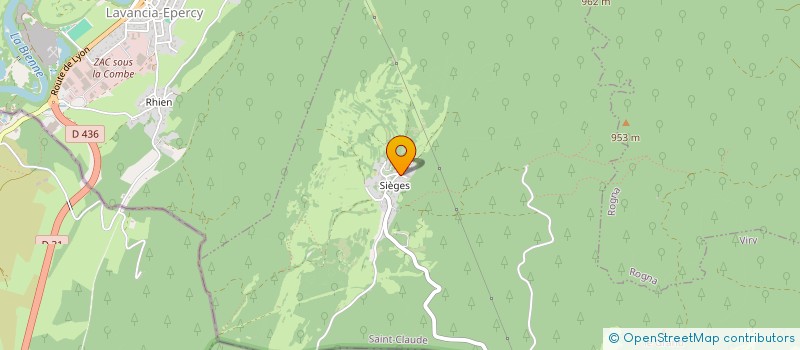 localisation de l'entreprise MONSIEUR GUILLAUME PISANI  VIRY